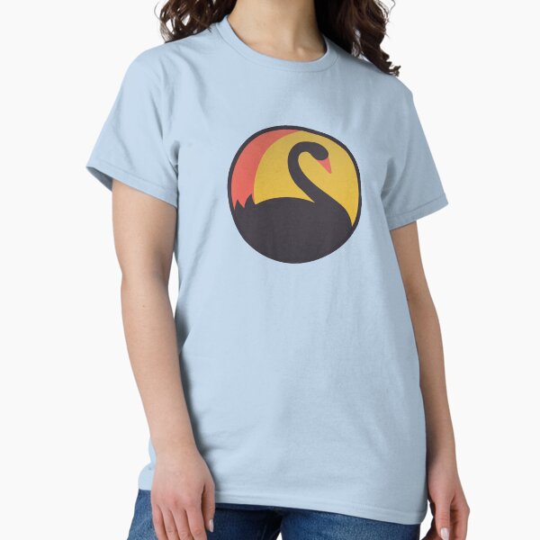 Item preview, West Aussie Swan Logo: A Vintage Black Swan Emblem  designed and sold by Wandoo Studio.