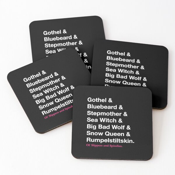 Item preview, Fairy Tale Villains Ampersand - Of Slippers and Spindles Podcast Merch designed and sold by ofslippers.