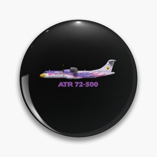 Item preview, Avions de Transport Rgional 72-500 - Nok Air Lilac  designed and sold by GtEGLHxC.