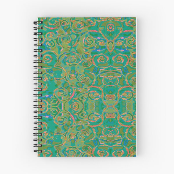 Item preview, Everglade Abstract Damask designed and sold by ZENDYtechSTYLE.