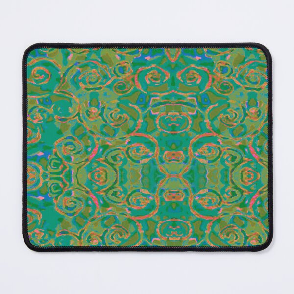 Item preview, Everglade Abstract Damask designed and sold by ZENDYtechSTYLE.