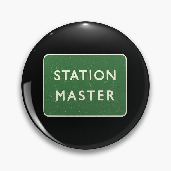 Item preview, Vintage Railway Station Master  designed and sold by GtEGLHxC.