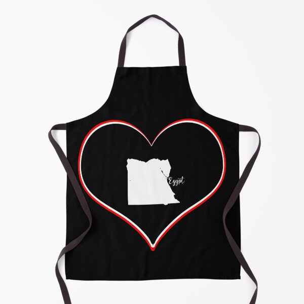 Item preview, Black heart map Egypt designed and sold by Astralia.