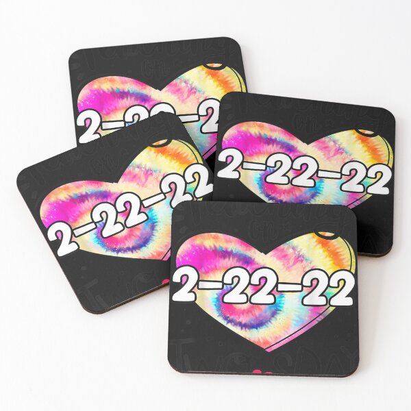 Item preview, Twosday Tuesday February 22nd 2nd Teacher 22222 Tie Dye designed and sold by RosaGuerra12.