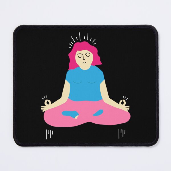 Item preview, Funny Meditation Gifts For Women - Mindfulness Mom - Meditation Women - Girls Meditating designed and sold by happygiftideas.