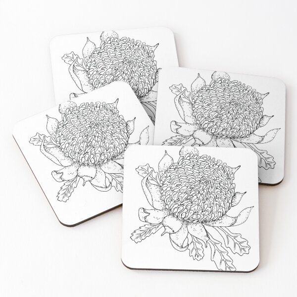 Item preview, Waratah designed and sold by liwhannah-art.