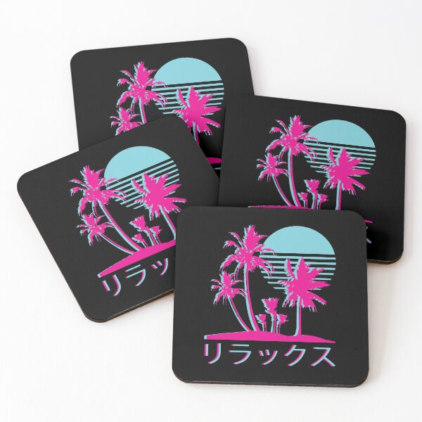 Item preview, Vaporwave Aesthetic  Neon Palms designed and sold by BlairHowell.