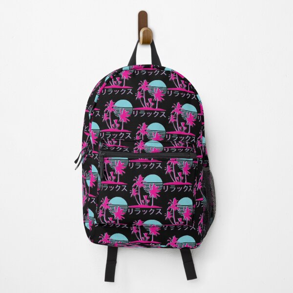 Item preview, Vaporwave Aesthetic Neon Palms designed and sold by BlairHowell.