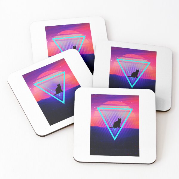 Item preview, Vaporwave Cat designed and sold by BlairHowell.
