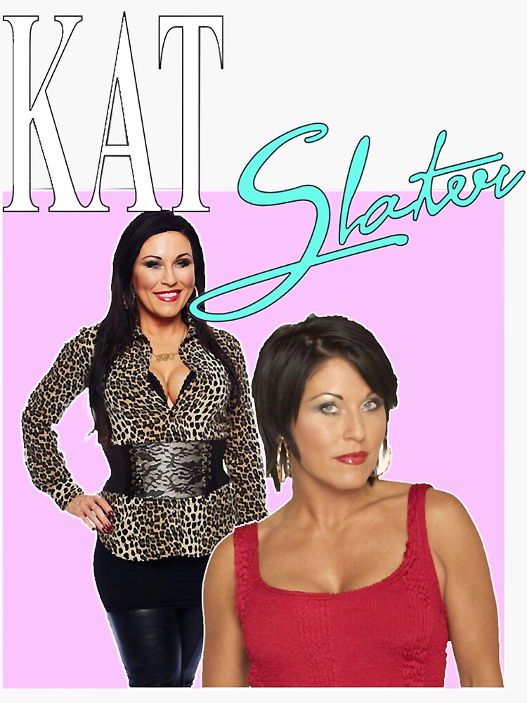 "Kat Slater Tribute" Sticker by lonnachakira Redbubble