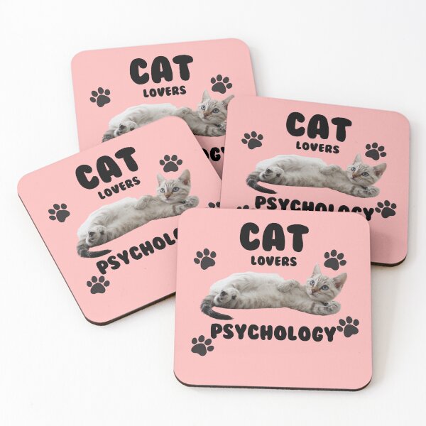 Item preview, CAT LOVERS PSYCHOLOGY designed and sold by TheBlessedTip.