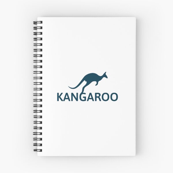 Item preview, Blue Kangaroo Icon And Typography designed and sold by risingrocket.
