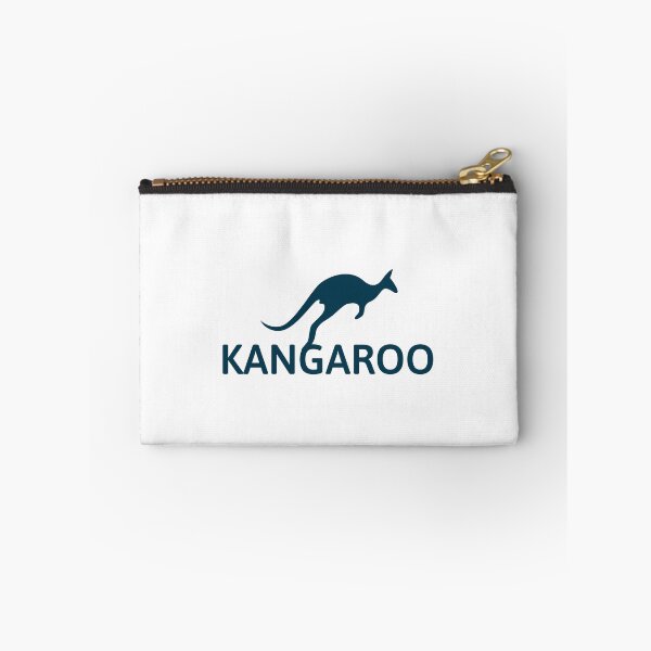 Item preview, Blue Kangaroo Icon And Typography designed and sold by risingrocket.