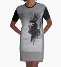 war art Graphic T-Shirt Dress