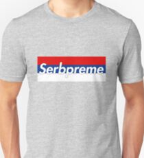 Serbpreme by wapow. Unisex T-Shirt