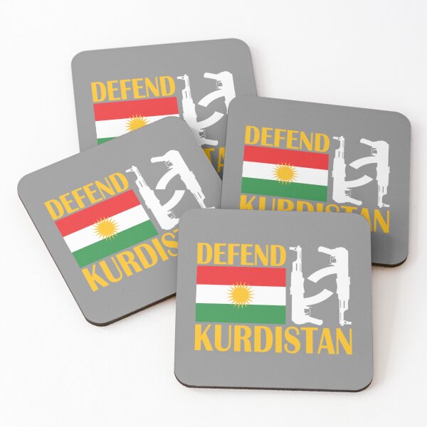 Item preview, Defend Kurdistan, Kurdish Flag              designed and sold by Petrus2030.