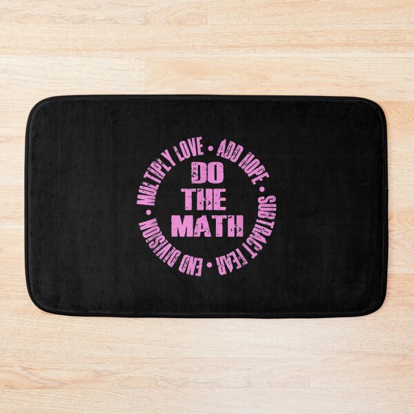 Item preview, X Love Hope End Division Fear Do The Math Positive Top  designed and sold by terrycar.