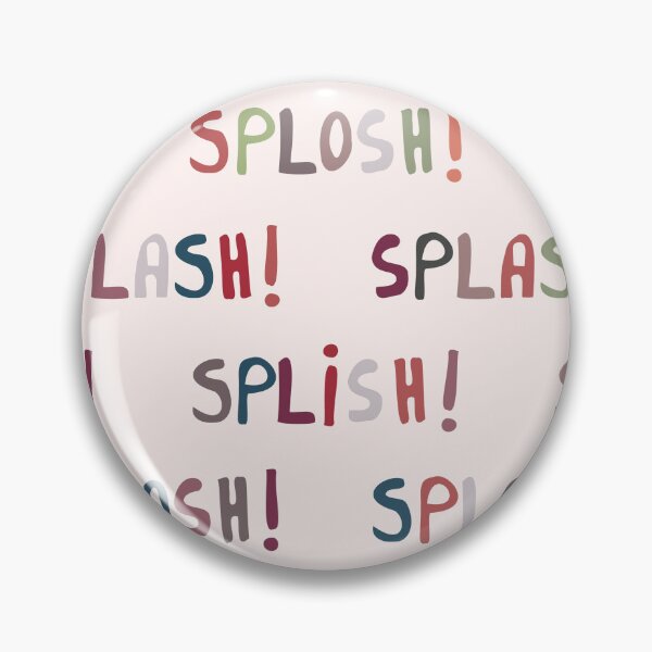 Item preview, Splish Splosh Splash Water Words designed and sold by FrancesPoff.