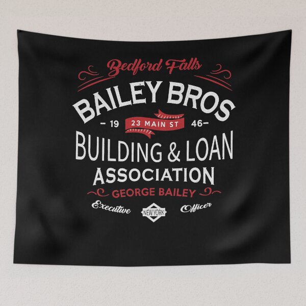 Item preview, Bailey Bros Building Loan Association - Vintage Logo designed and sold by NathanHoughton.