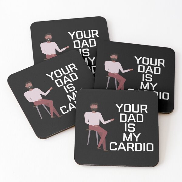 Item preview, Your Dad Is My Cardio designed and sold by ZubiyaArt.
