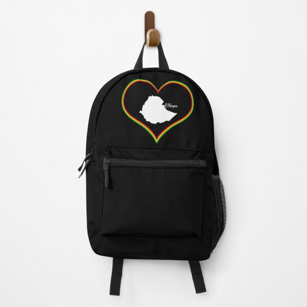Item preview, Black heart map Ethiopia designed and sold by Astralia.