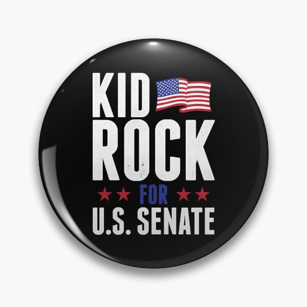 Item preview, Funny Man Kid Rock For Us Senate In Rock We Trust Awesome For Music Fans designed and sold by BaileeDooley78.