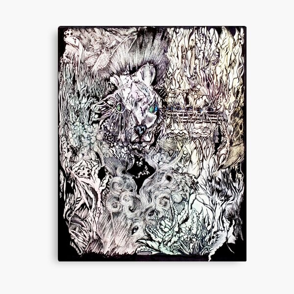 Hysteria, Mixed Media Canvas Print