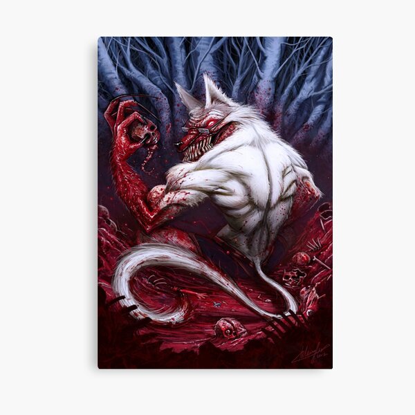 Night of the Jackal Canvas Print