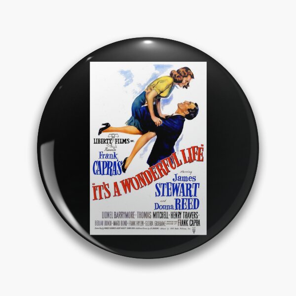 Artikelvorschau, Es ist ein wunderbares Leben Filmplakat von James Stewart entworfen und verkauft von NathanHoughton.