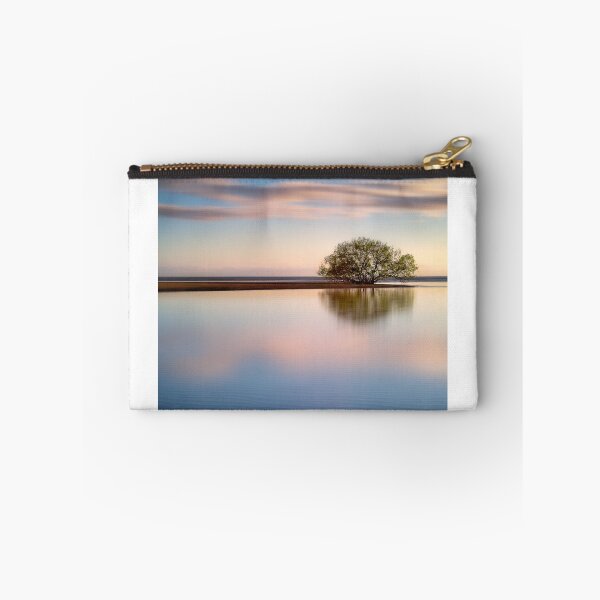 Item preview, The Symmetry of a peaceful morning at Bushland Beach designed and sold by PhotoByTrace.