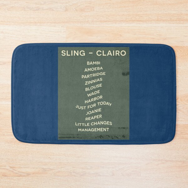 Item preview, Clairo Sling Tracklist    designed and sold by Pabpri0ss.