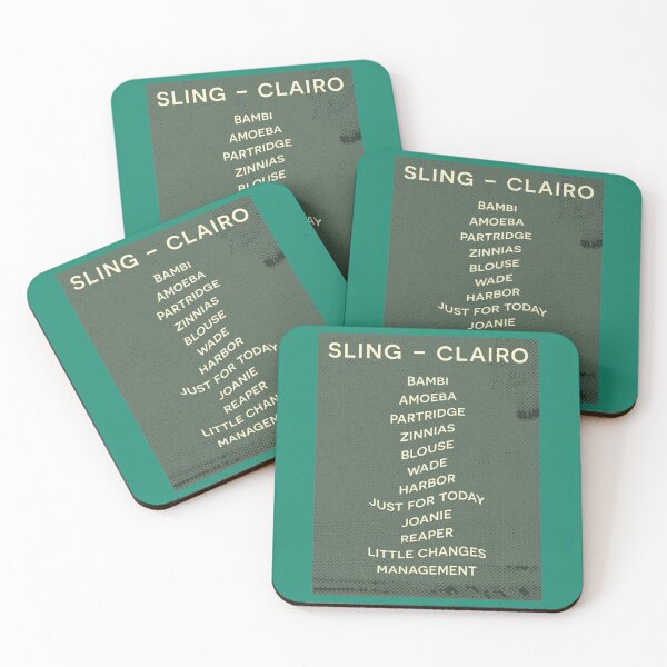 Item preview, Clairo Sling Tracklist    designed and sold by Pabpri0ss.