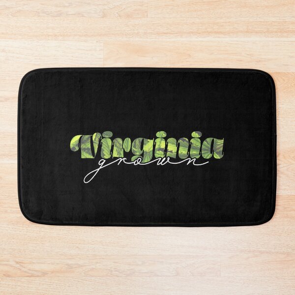 Item preview, Virginia Grown Weed Leaves Text - Marijuana/Pot/420/Cannabis for Stoners and Smokers designed and sold by SteamParliament.
