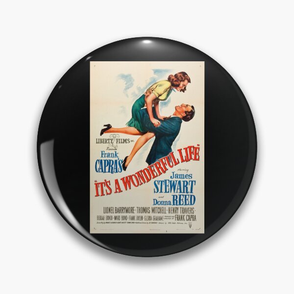 Artikelvorschau, Es ist ein wunderbares Leben Vintage Movie Cover entworfen und verkauft von NathanHoughton.