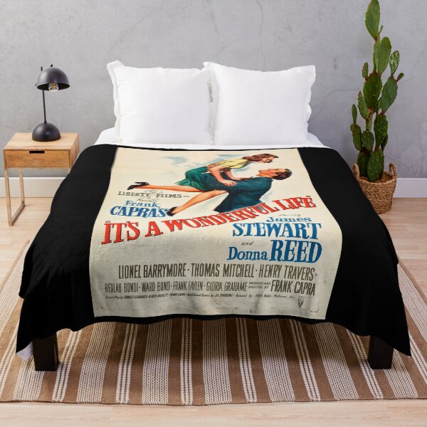 Item preview, It's A Wonderful Life Vintage Movie Cover designed and sold by NathanHoughton.