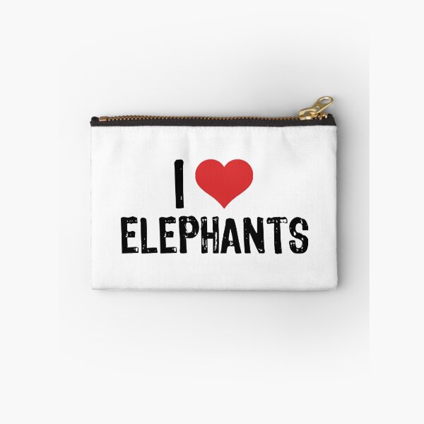 Item preview, I Love Elephants designed and sold by The "I Love Everything" Shop.