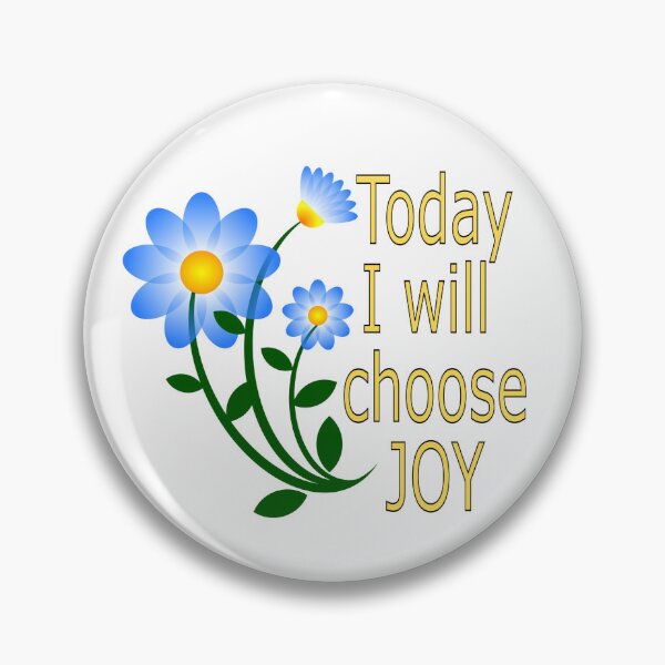 Item preview, Today I will choose JOY designed and sold by Becky Hunter.