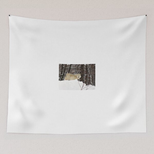 Item preview, Arctic Wolf Pondering designed and sold by vette.