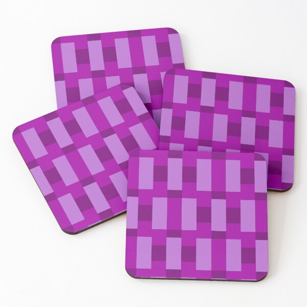 Item preview, Aesthetic Purple Abstract Checkered Pattern designed and sold by quinellie.