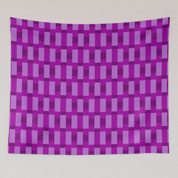 Item preview, Aesthetic Purple Abstract Checkered Pattern designed and sold by quinellie.