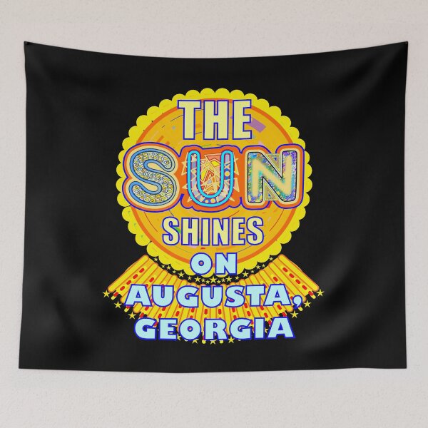Item preview, Augusta Sun Shines On Georgia Artful Sunshine designed and sold by artfulnotebook.