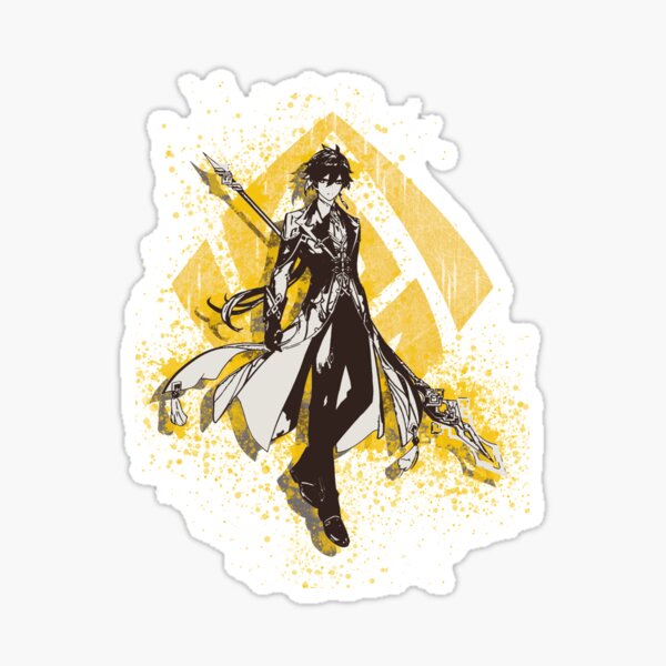 "Genshin Impact Zhongli" Sticker by GachaSlave | Redbubble