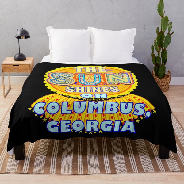Item preview, Columbus Sun Shines On Georgia Artful Sunshine designed and sold by artfulnotebook.