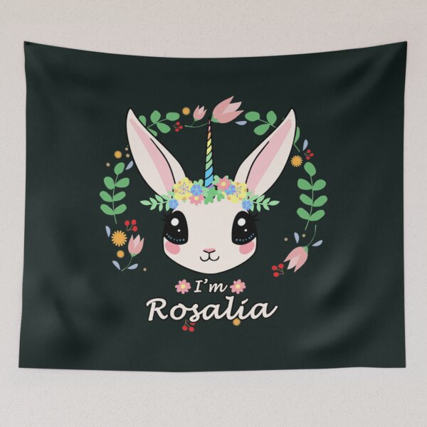 Item preview, I_m Rosalia the Unicorn Bunny   designed and sold by EllaSwartt.