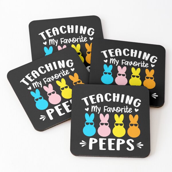 Item preview, Teaching my favorite peeps T-Shirt. Easter Shirt. Peeps Shirt. Easter Product. Peeps cute Product. easter cute mug. Gife for Easter. Simple. designed and sold by Aknarin Thika.