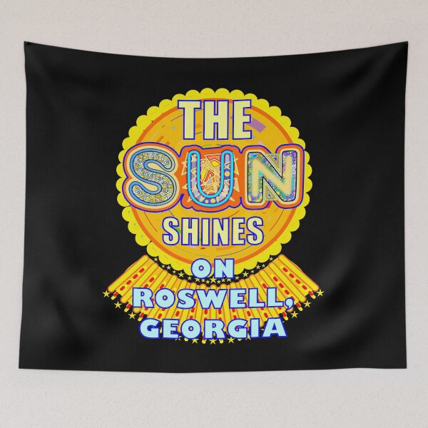 Item preview, Roswell Sun Shines On Georgia Artful Sunshine designed and sold by artfulnotebook.