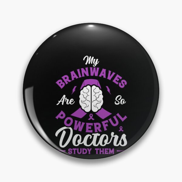 Item preview, My Brainwaves Are So Powerful Shirt, Kids Epilepsy Awareness Shirt, Purple Ribbon Shirt, Epilepsy Survivor, Epilepsy Warrior, Epilepsy Fight designed and sold by aymob.