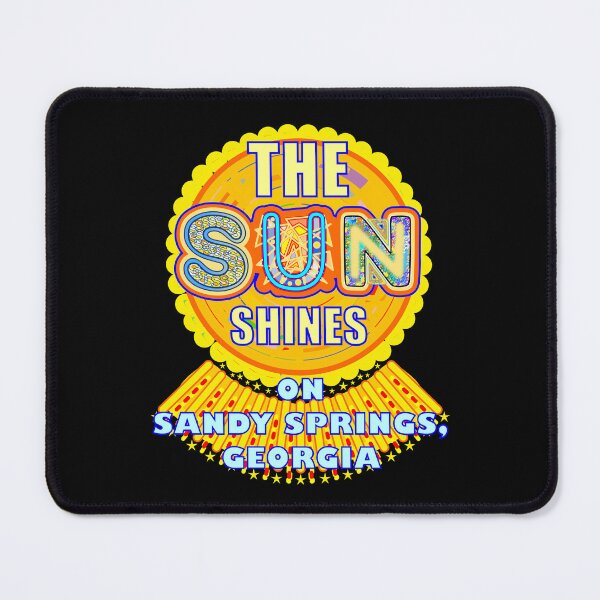 Item preview, Sandy Springs Sun Shines On Georgia Artful Sunshine designed and sold by artfulnotebook.