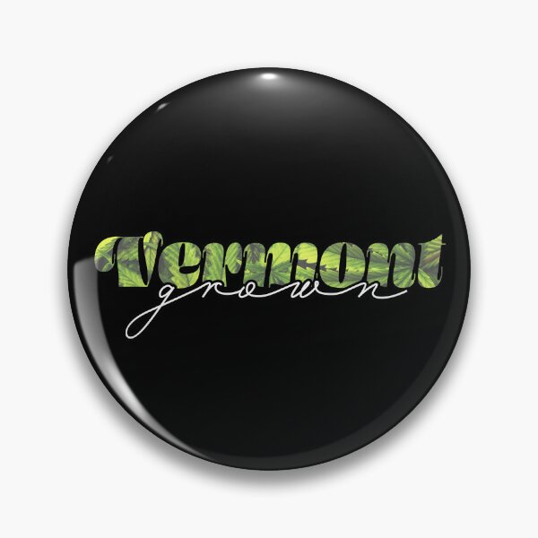 Item preview, Vermont Weed Leaves Text - Marijuana/Pot/420/Cannabis for Stoners and Smokers designed and sold by SteamParliament.