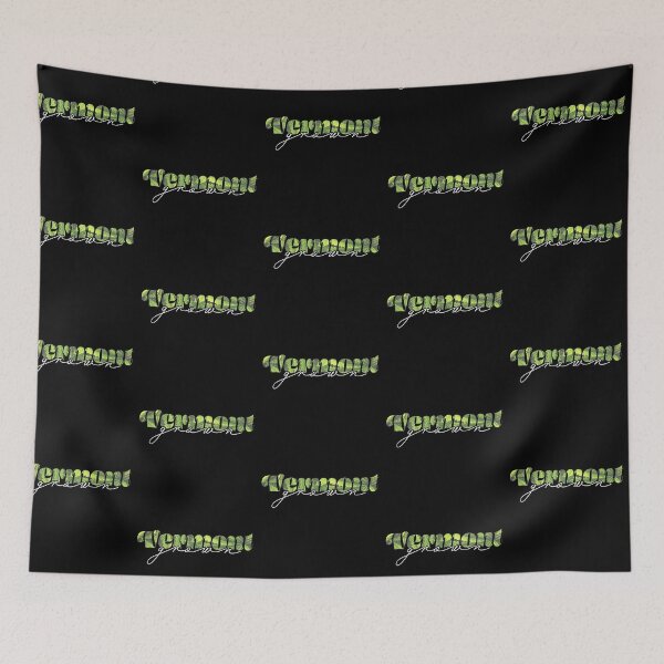 Item preview, Vermont Weed Leaves Text - Marijuana/Pot/420/Cannabis for Stoners and Smokers designed and sold by SteamParliament.